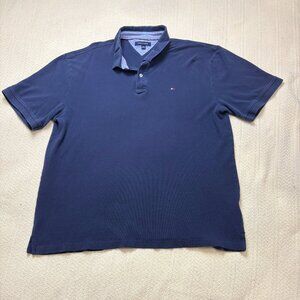 Men's Tommy Hilfiger Polo Navy Size XXXL